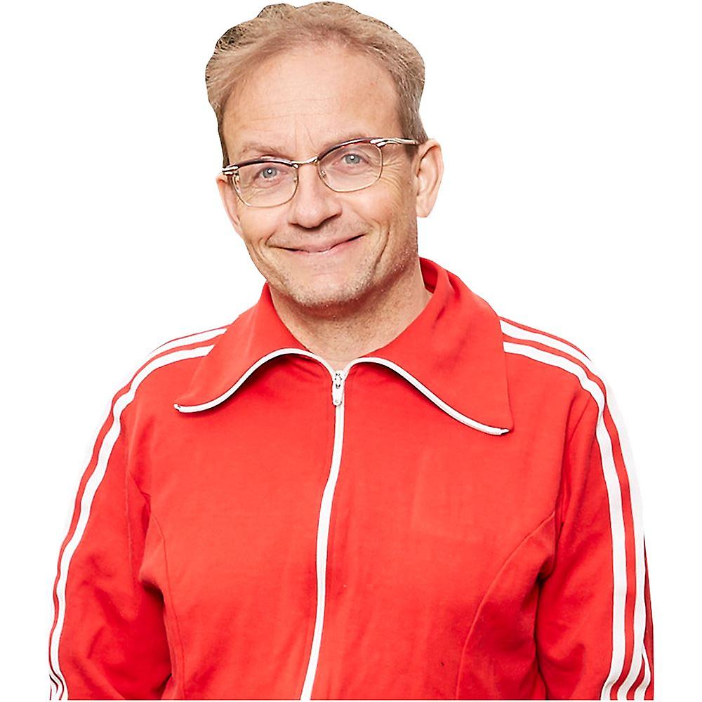 Wigald Boning (Red Jacket) Half Body Buddy Cutout