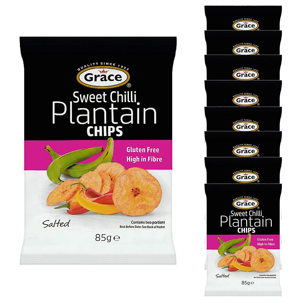Grace plantain sweet chilli chips (9 pack)