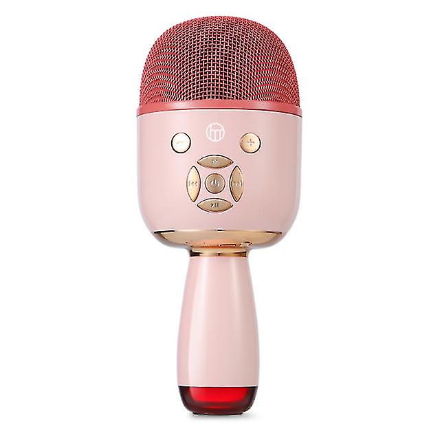 بلوتوث لاسلكي كاريوكي ميكروفون تسجيل صوتي وضع تغيير الصوت ميني هوم كتف للموسيقى بروفيشنال مسجل ميكروفون