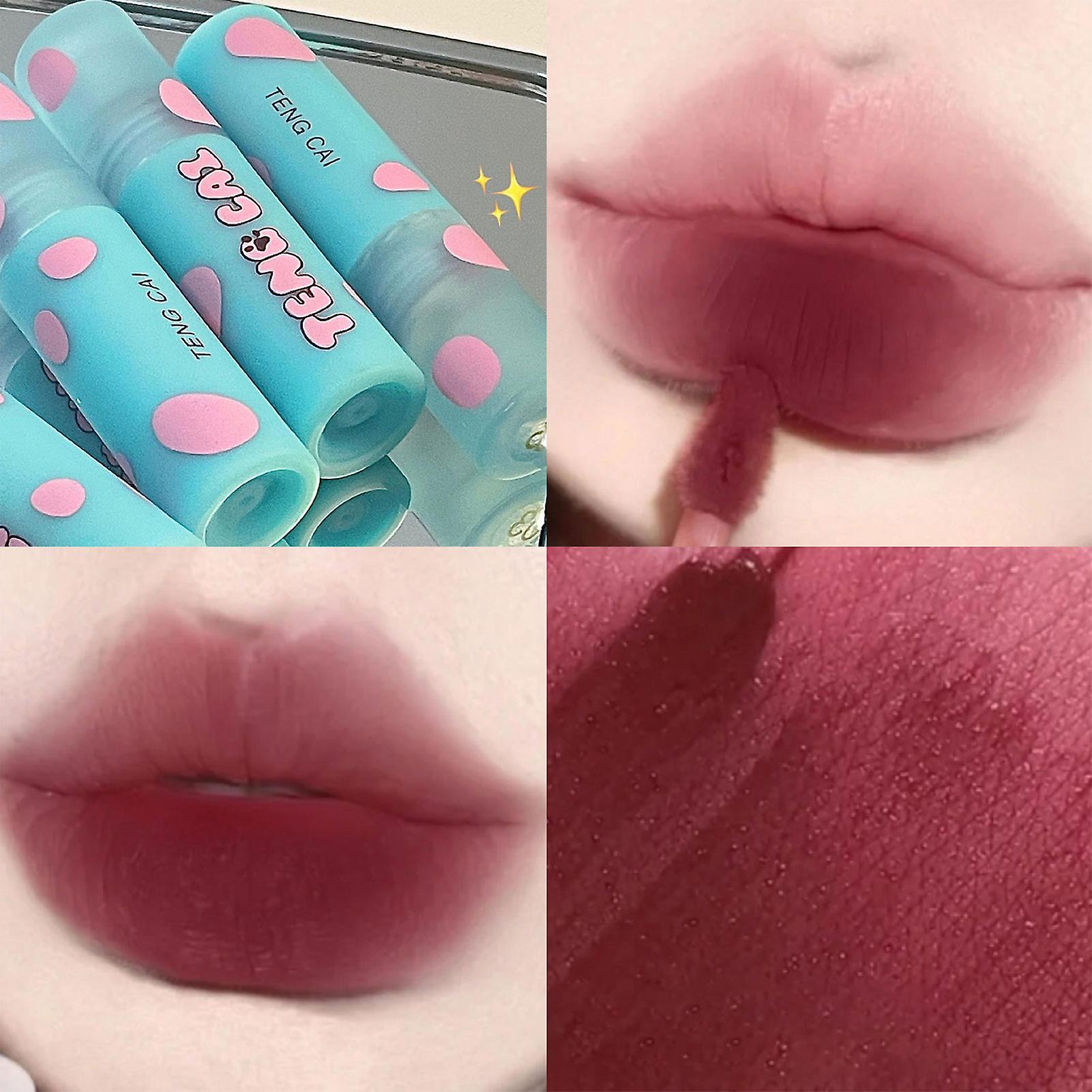 Smooth Matte Liquid Lipstick Moisturizing Full Coverage Revitalizing For Lady Beauty Lip Makeup