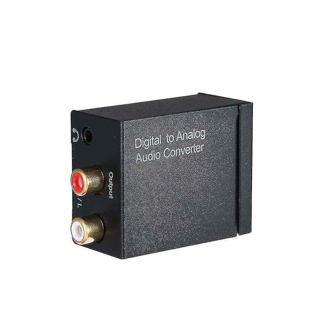 Digital To Analog Audio Rl Converter Coaxial Or Toslink Digital Audio Signals To Analog Ur Audio Swi
