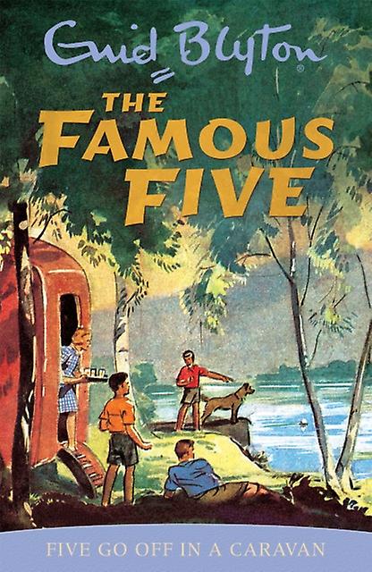 Famous Five Five Go Off In A Caravan by Enid Blyton Paperback