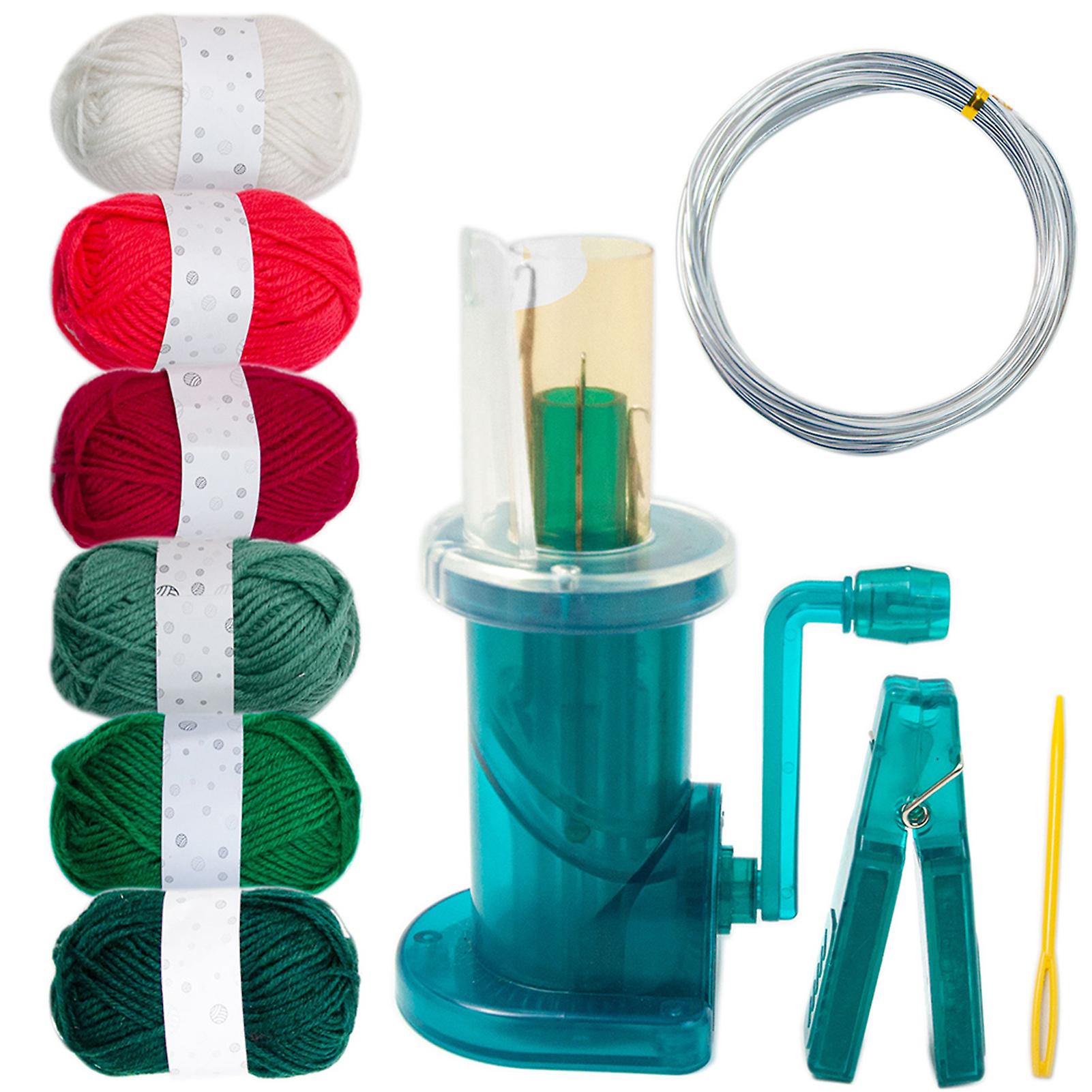 Hand-Cranked Rope Braiding Machine DIY Kleurrijke Geweven Rope Breikits voor Kerstmis