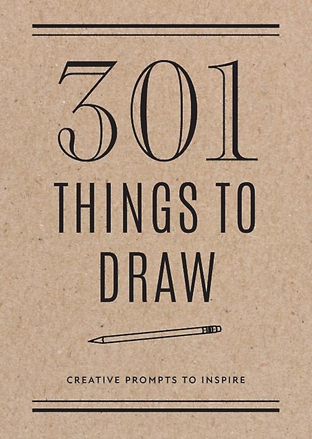 301 Things To Draw  Second Edition by Editors of Chartwell Books Paperback
