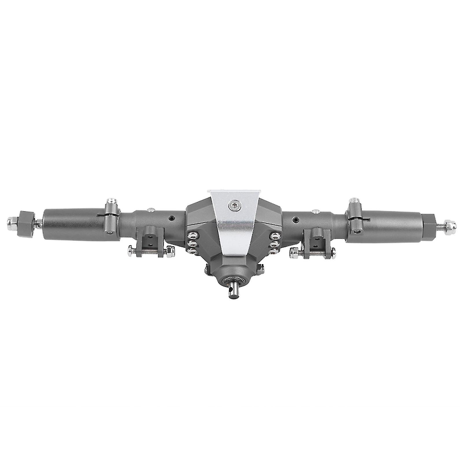 Metal Cnc Remote Control Rear Axle Accessory For Scx10 Ii 90046 90047 1/10 Crawler Rc Cargray