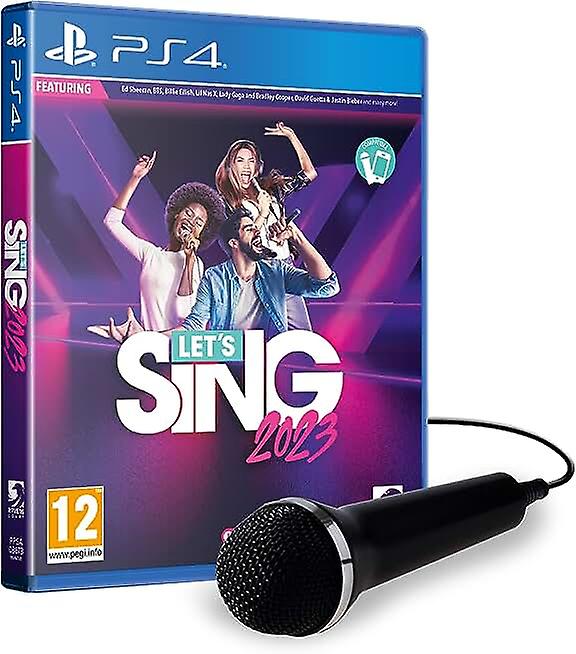 Lets Sing 2023 PS4 - New & Sealed