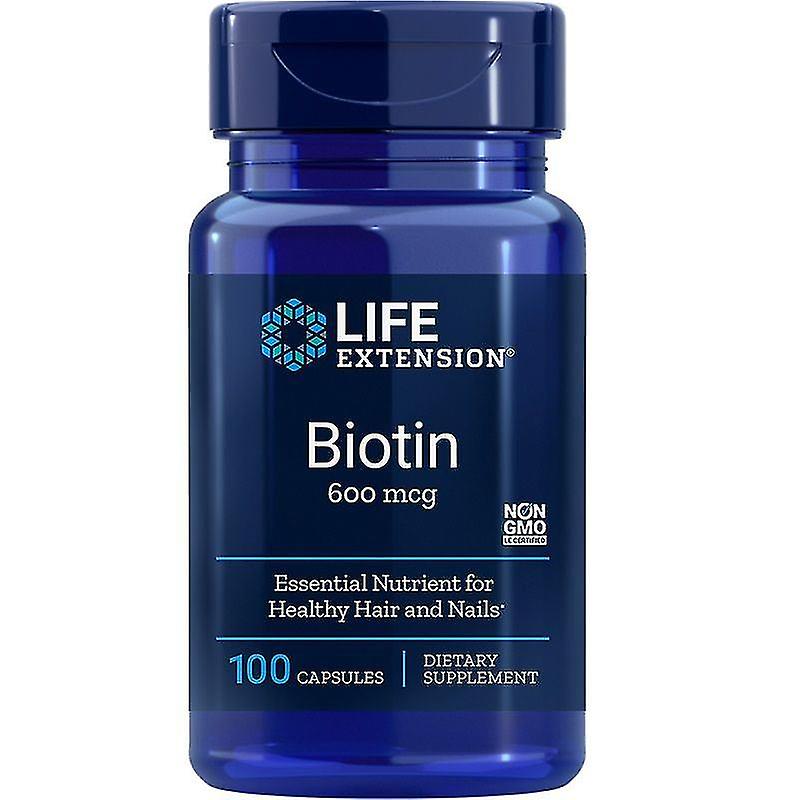 Life Extension Biotin 600mcg Caps 100