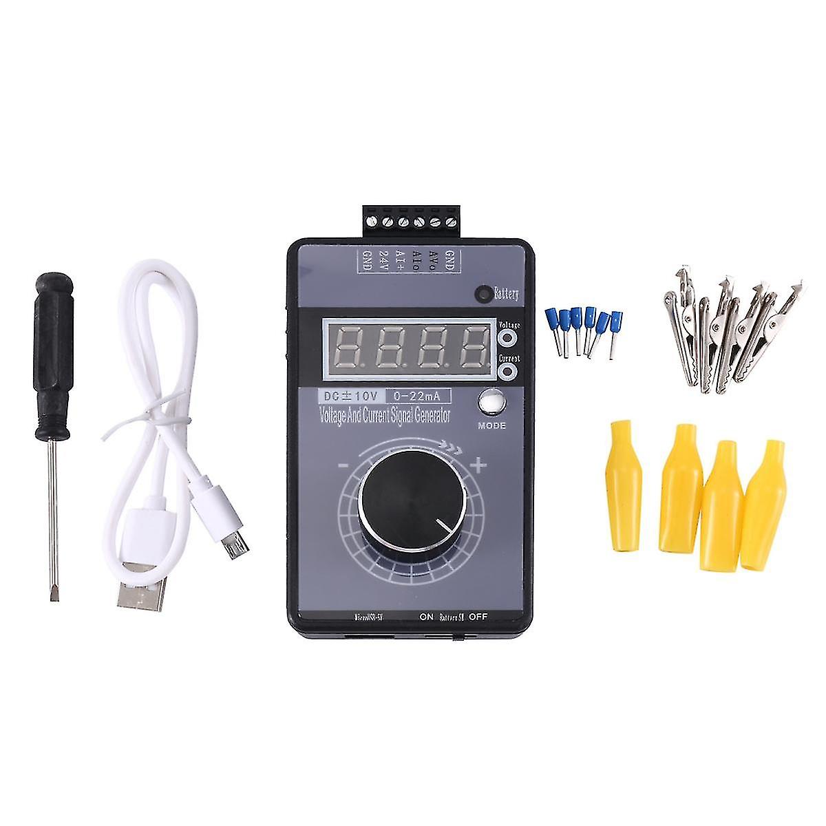 Handheld Positive And Negative Volta 0-10v5v Current Signal Nerator Process Calibrator