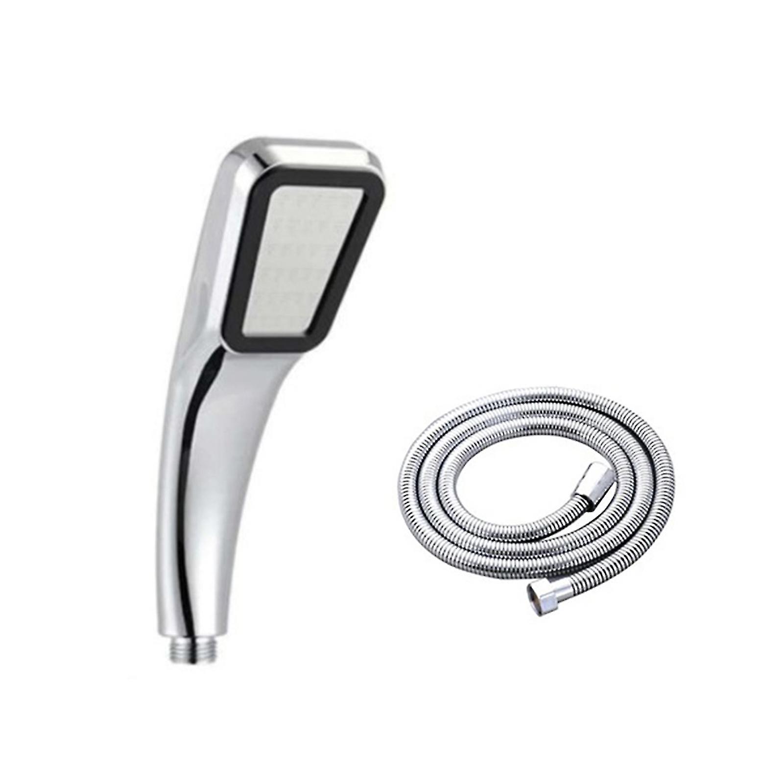 Rectangular Handheld Shower Head with 300 Jets for High-Pressure Water Efficiency