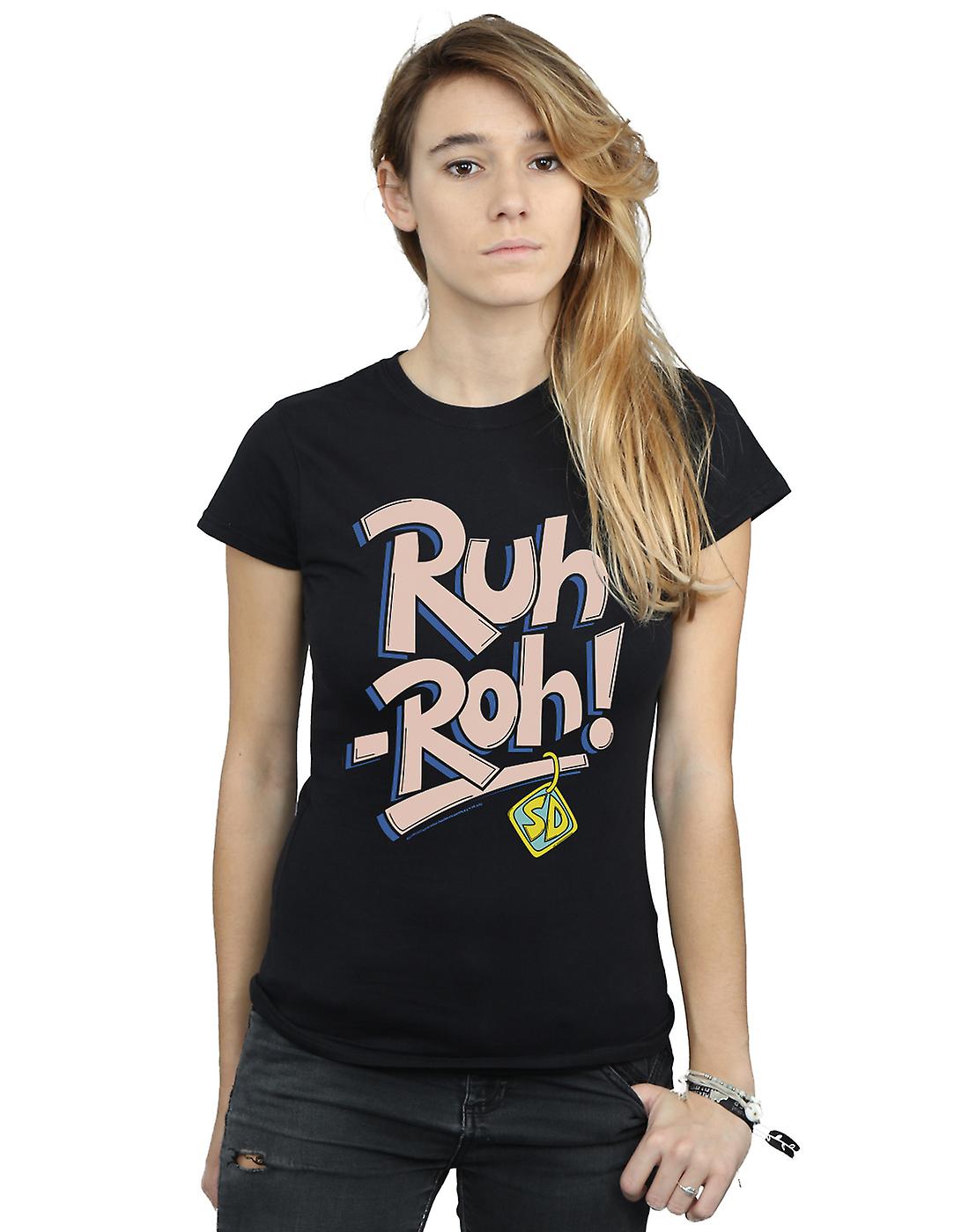 Scooby Doo Women's Ruh-Roh Dog Tag T 