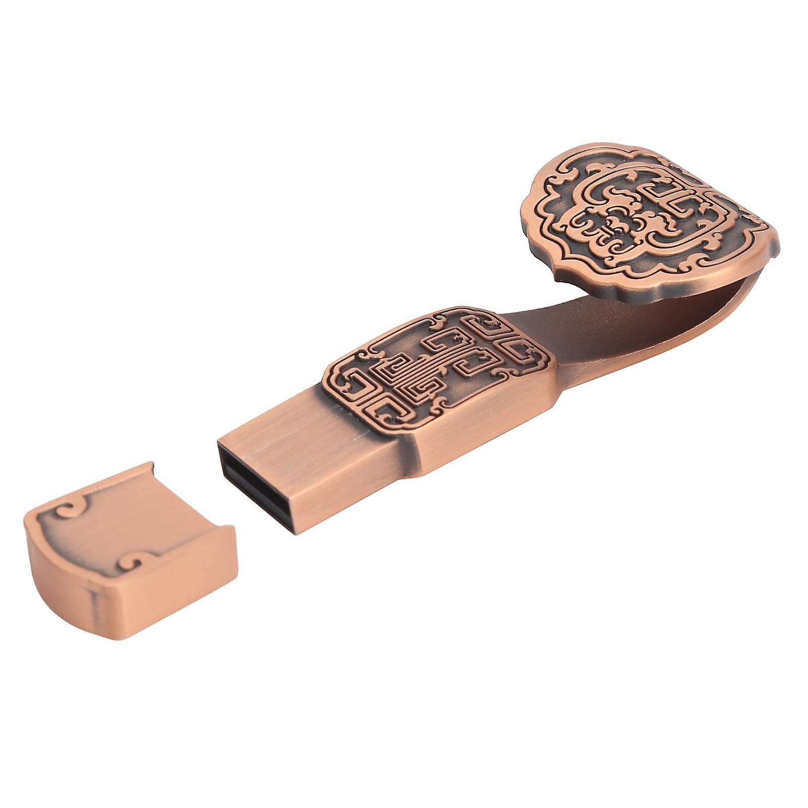 USB Flash Disk Portable Waterproof Metal 2.0 Drive Storage Memory Stick for Data Transmission Sharing
