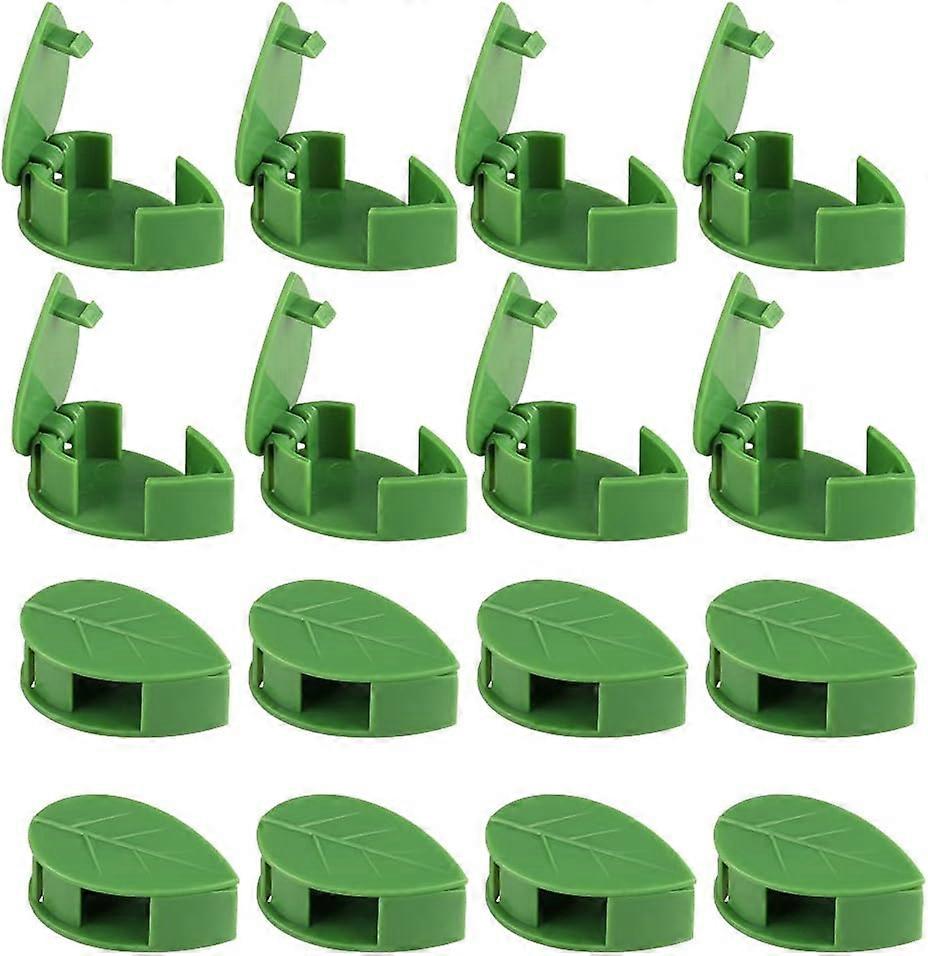 100 Pieces Climbing Plant Support Clips, Self-Adhesive Clips