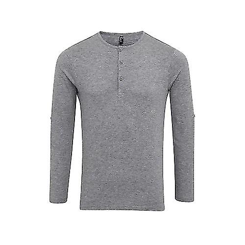 Premier Mens Long John Roll Sleeve T-Shirt