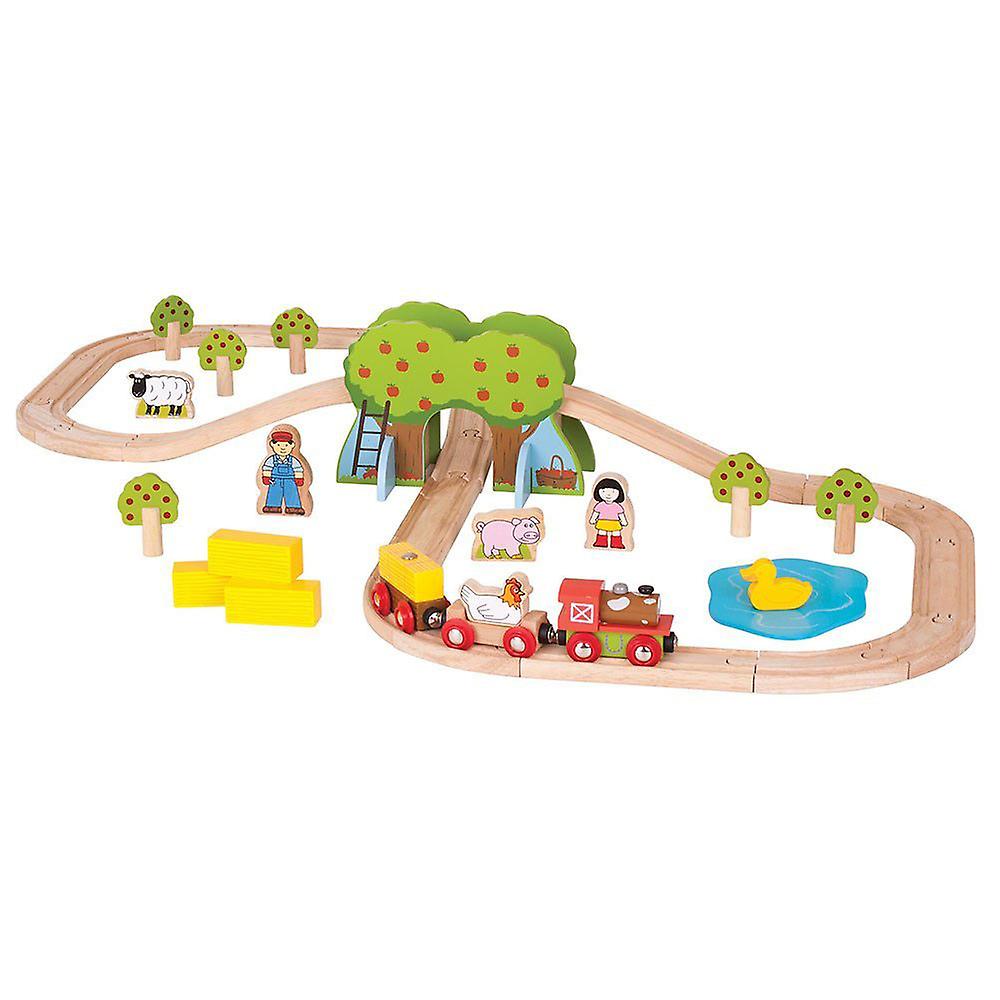 Bigjigs Farm Train set