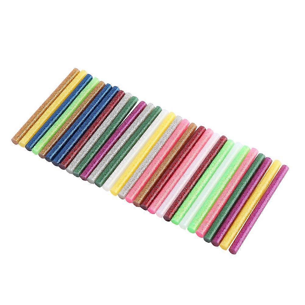 30 Pcs Hot Melt Glue Sticks Kit in Different Colors, DIY Craft Tools for Arts and Crafts