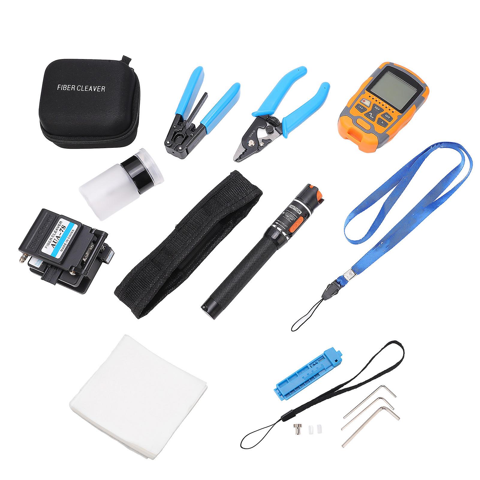 Fiber Cold Splicing Kit Mini Size Multifunctional ABS Aluminum Alloy FTTH Tool Kits for Industry