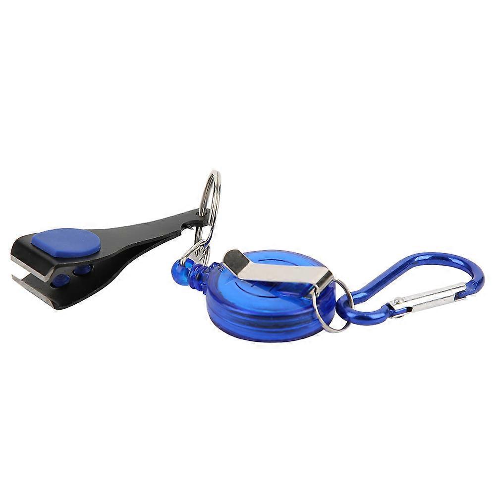 Portable and compact fishing line cutter, additional tools, quick release accessories