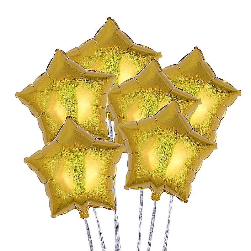 6pcs Star Helium Balloon