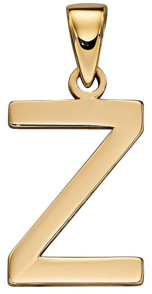 Elements Gold Z Pendant - Gold