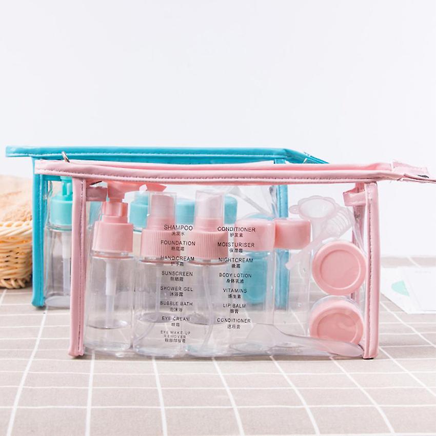 Bottiglie Da Viaggio Mrsdry 56,7 G – 4 Pezzi In Silicone, Antiperdita, TSA Approved, Con Borsa Trasparente