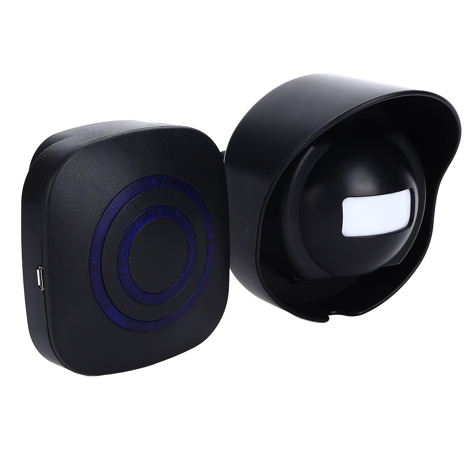 Waterproof Smart Sensor Doorbell 110-240V US Plug Blue LED