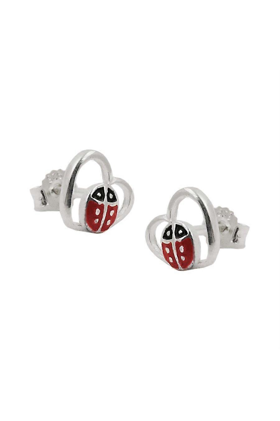 Earrings Studs Ladybird Silver 925 - Gl93474