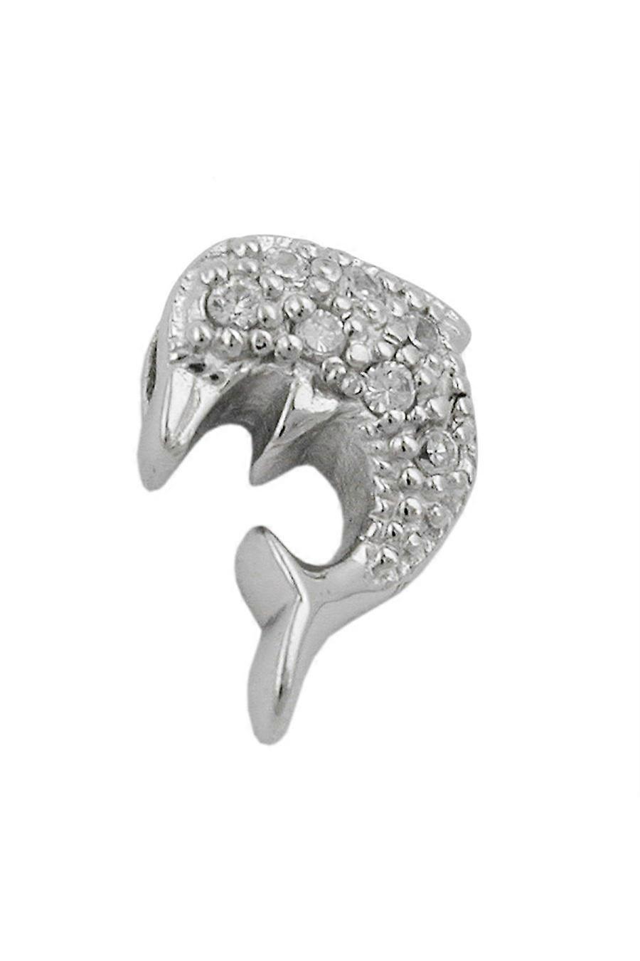 Pendant Dolphin Zirconia Silver 925 - Gl90918