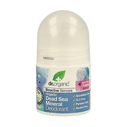 Organic Dead Sea Mineral Deodorant 50 ml
