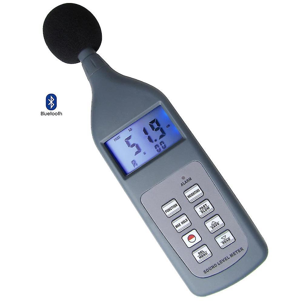 Landtek Professional Digital Sound Level Meter 30db To 130db With Optional Bluetooth Function Lp, Leq Alarm Adjusable