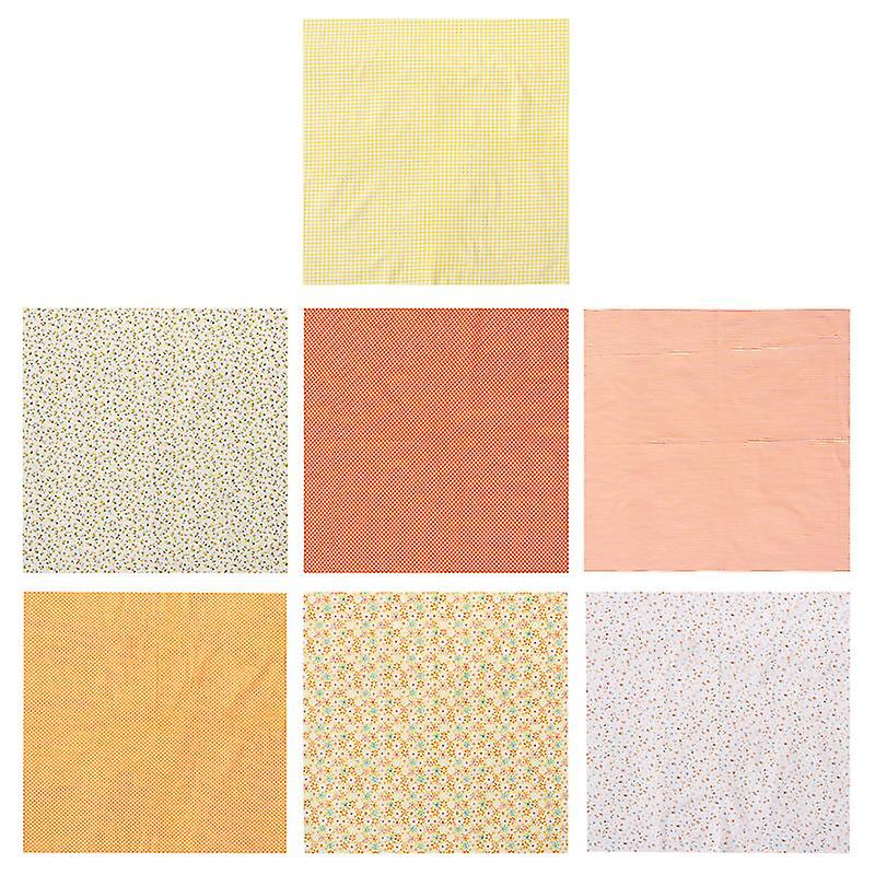 7pcs Handmade Cotton Cloth