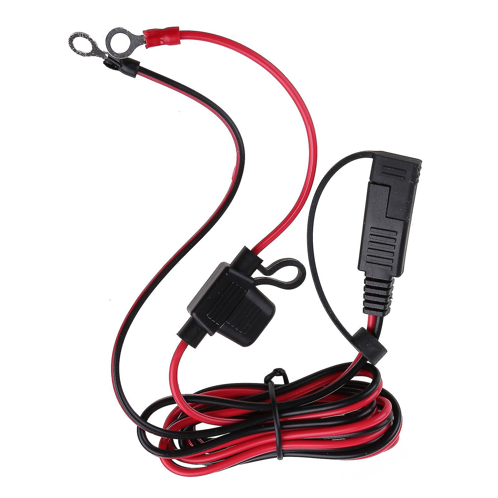 Battery Sae-to Ring Terminal Harness Quick Disconnect Connector Extension Cable