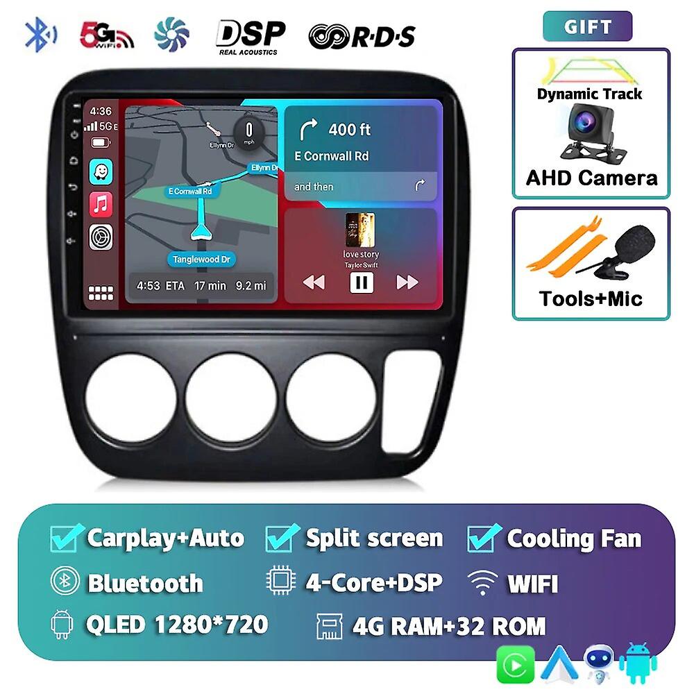 Android 13 Carplay Wifi+4g For Honda Crv Cr-v 3 1997 - 2001 Car Radio Multimedia Video Player Video Stereo 2din Dsp Head Unit