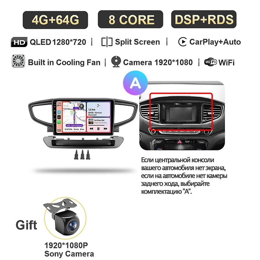 Auto Raido Carplay Andorid 13 für Hyundai Ioniq 2016 - 2023 Navigation Multimedia Player GPS Auto Video 360 Kamera DVD 5g Wifi