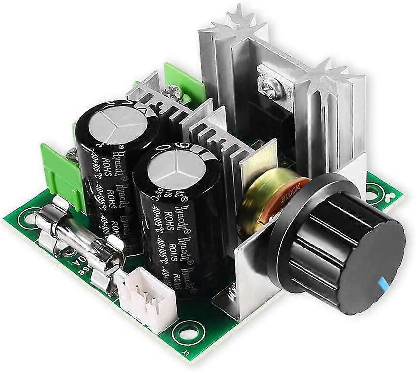 12V-40V 10A DC Motor Speed Controller, High Radiation Frequency & High Torque Controller with High Efficiency Knob, Regulator Switch