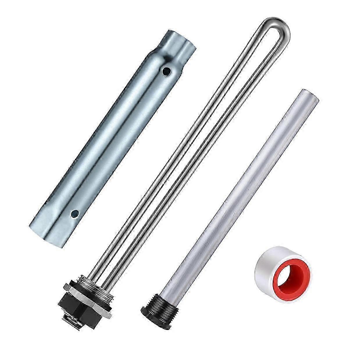 4 Pcs RV Water Heater Elements Include 1 Anode Rod 1 Electric Water Heater Element for RV Water Heater