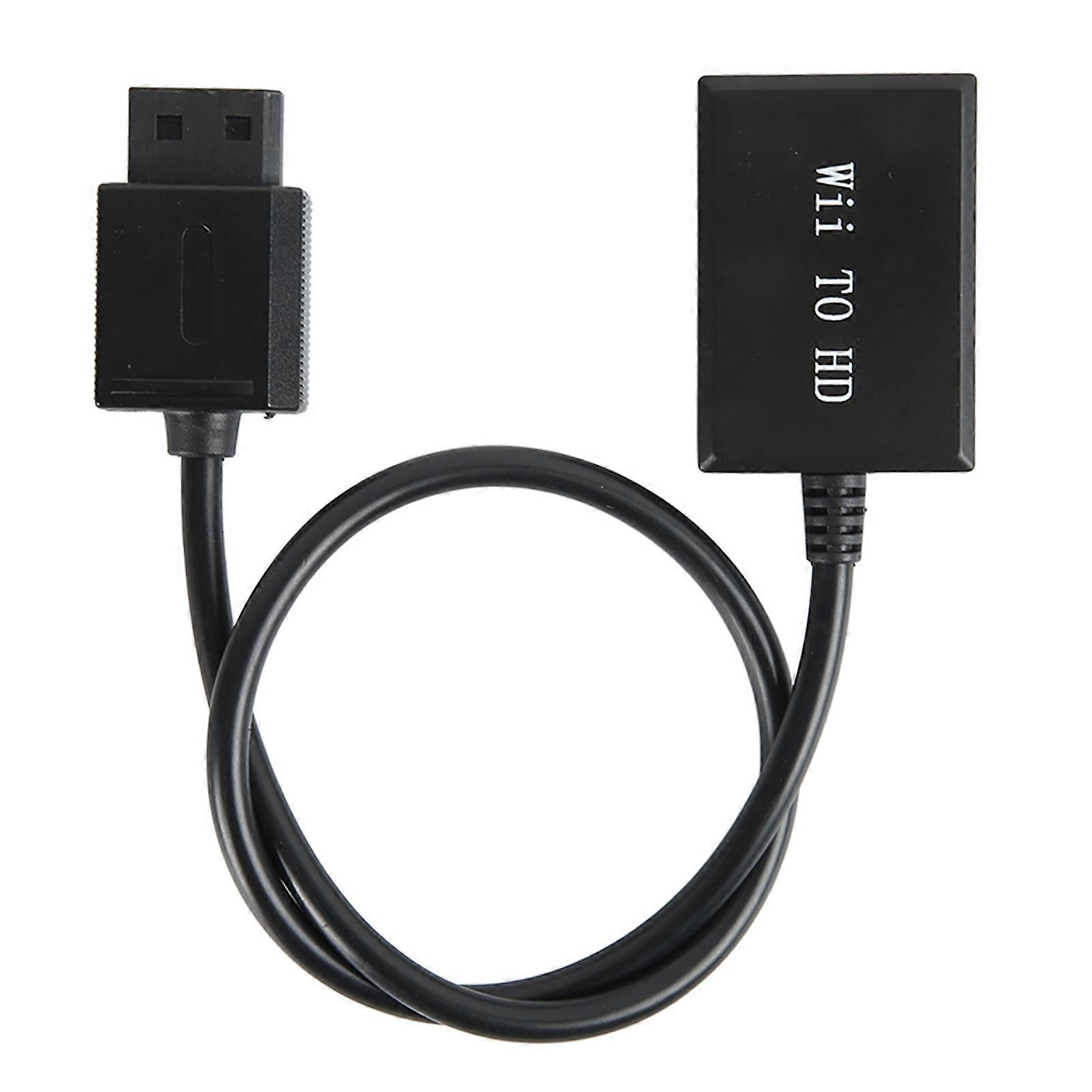 for Wii to HD Multimedia Interface Converter Support 1080P Plug and Play Game AV Adapter for HDTV