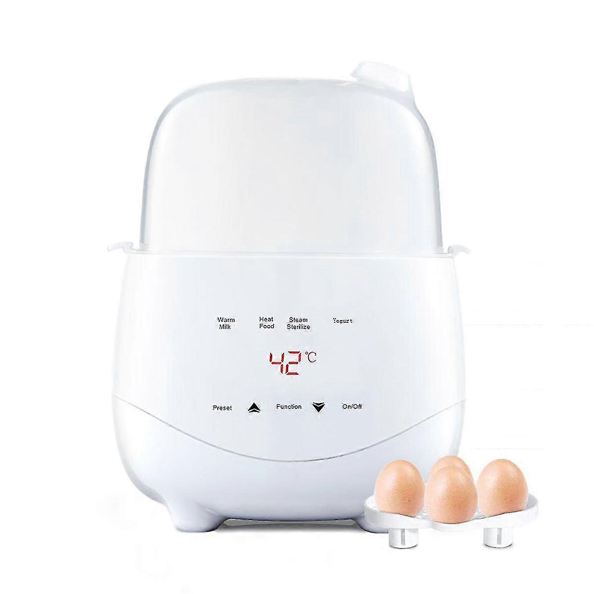 Bottle warmer, 4 in 1 rapid sterilizer with LCD display