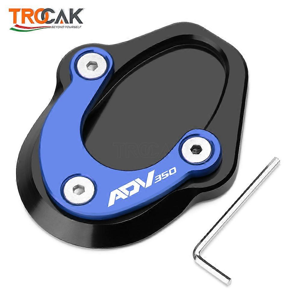 NEW Kickstand Foot Side Stand Extension Pad Support Plate Enlarge CNC For HONDA ADV 350 ADV350 2022 2022