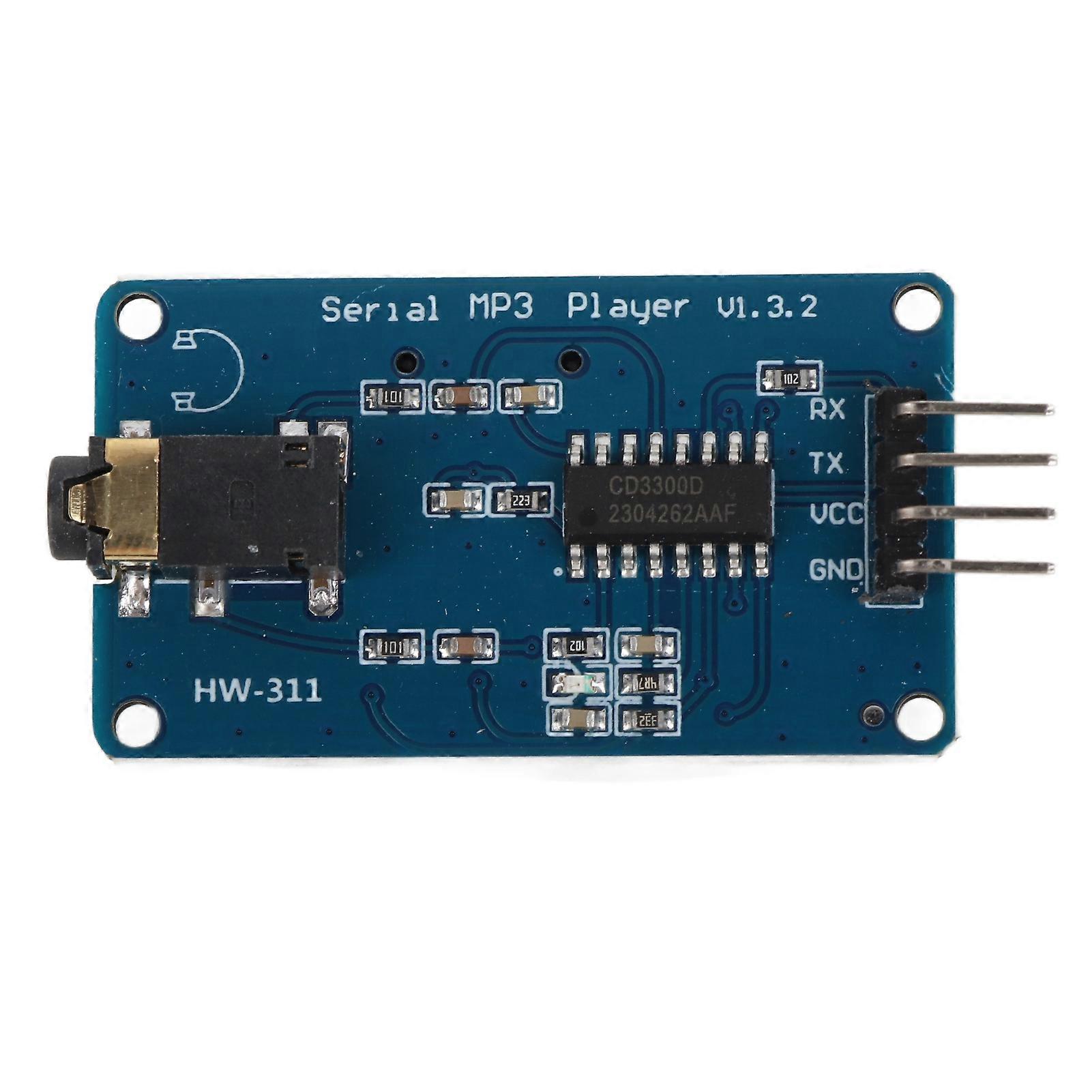 MP3 Player Module UART Serial Port Control Music Play Board with Memory Card Socket YEMAA