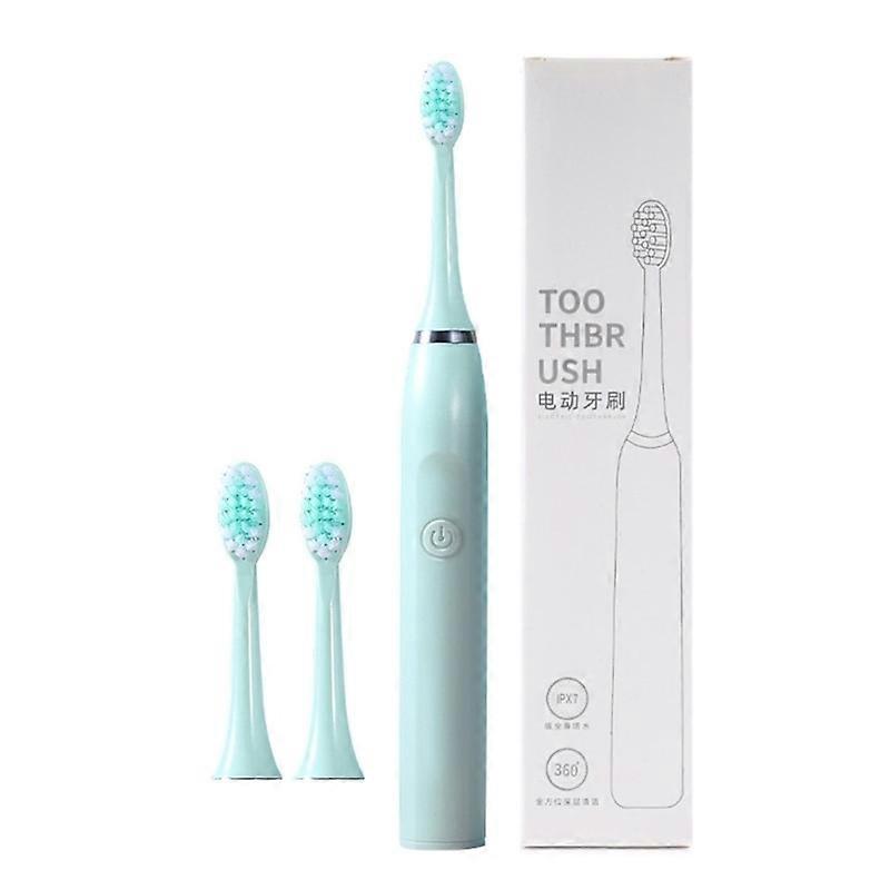 Ultrasonic Electric Toothbrush with Brush Heads One Charge for 180 Days, 5 Modes Clean, 3 Dynamics 2 Minute Timer Drop Shipping