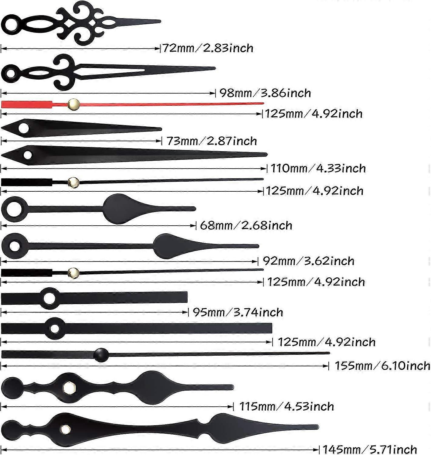 Diy Clock Replacement Parts