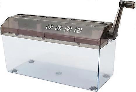 Hand Shredder, Manual Paper Cutting Machine A4, Mini Portable Manual Shredder, School and Office