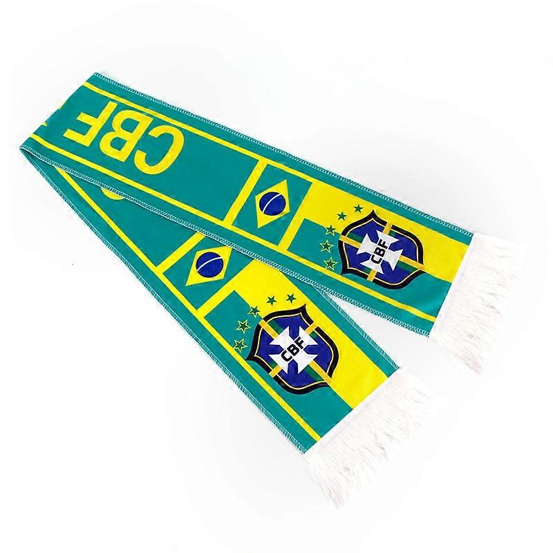2022 Mistrzostwa Świata w piłce nożnej Fani dostaw Katar World Cup Scarf National Flag Bar Club Brazylia