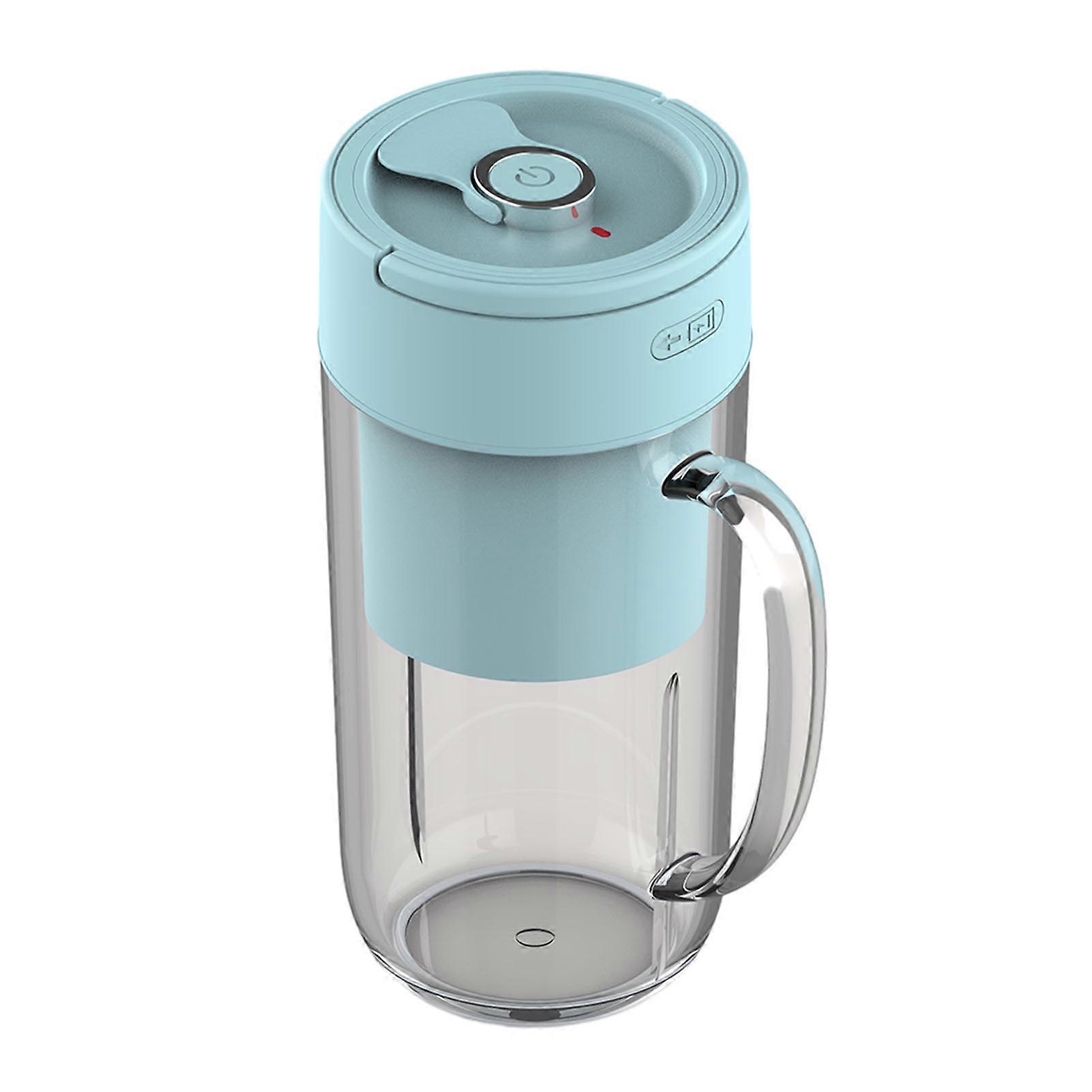 300ml Electric Juices Cup with Handle Rechargeable Reusable Electric Blender for Sport Working Gym