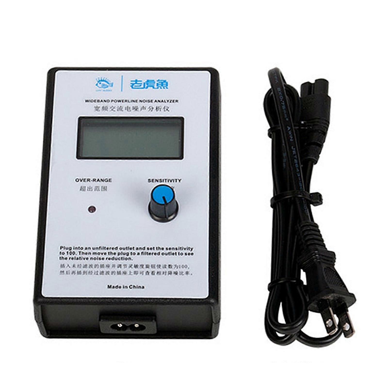 110 / 220V عرض اختبار الضوضاء محلل امدادات الطاقة مستوى الصوت متر مراقب جديد