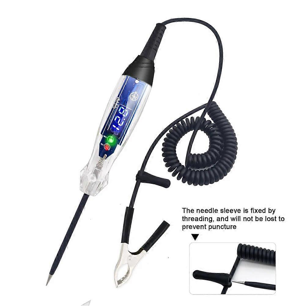 3-60V NS836 LED Digital Display Bidirectional Voltage Testing Portable Car Circuit Tester Automotive Maintenance Testing Tool
