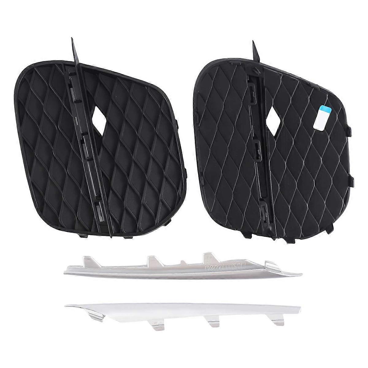 1 Pair Front Bumper Grille Cover Grill Trim for - X5 E70 2011-2013 51117222859 51117222860