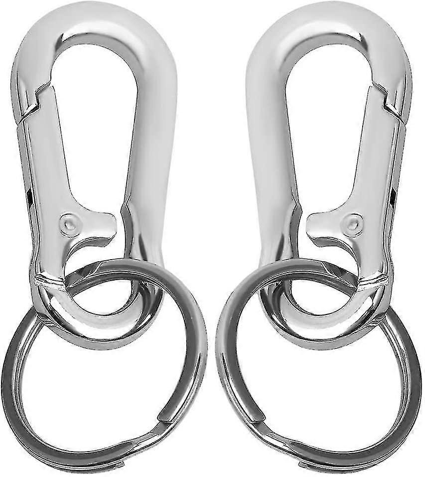 Keychain, Metal Keyring Carabiner Clip Keyring Keychains For Craft Lobster Clasps Swivel Clips Key Chain For Men