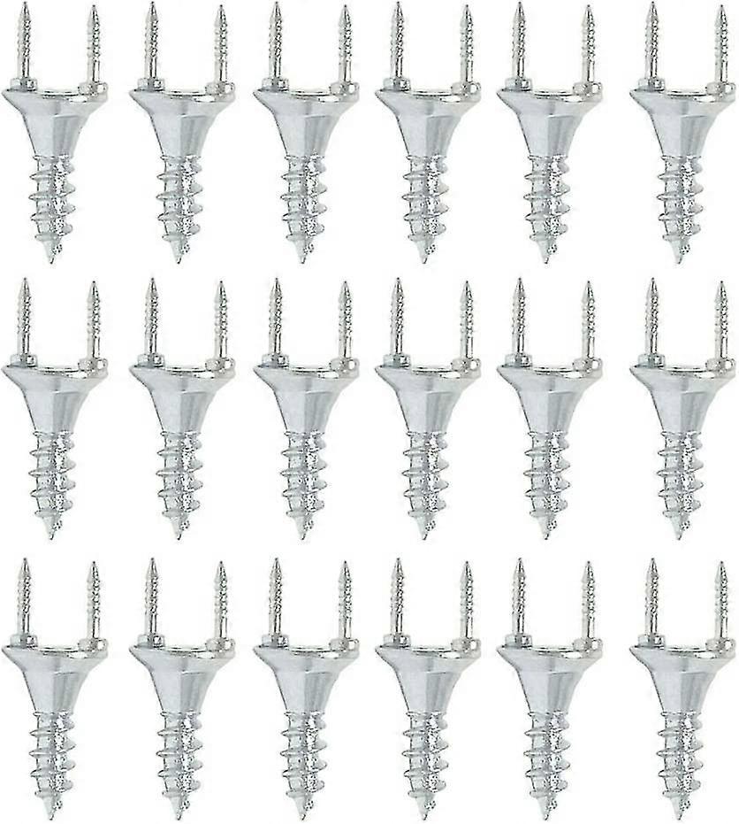 Solid Wood Baseboard Seamless Nails,y-shape Invisible Nail,double-headed Self-tapping Screws Foot Line Special Nails Invisible Security Screws (1.5cm)