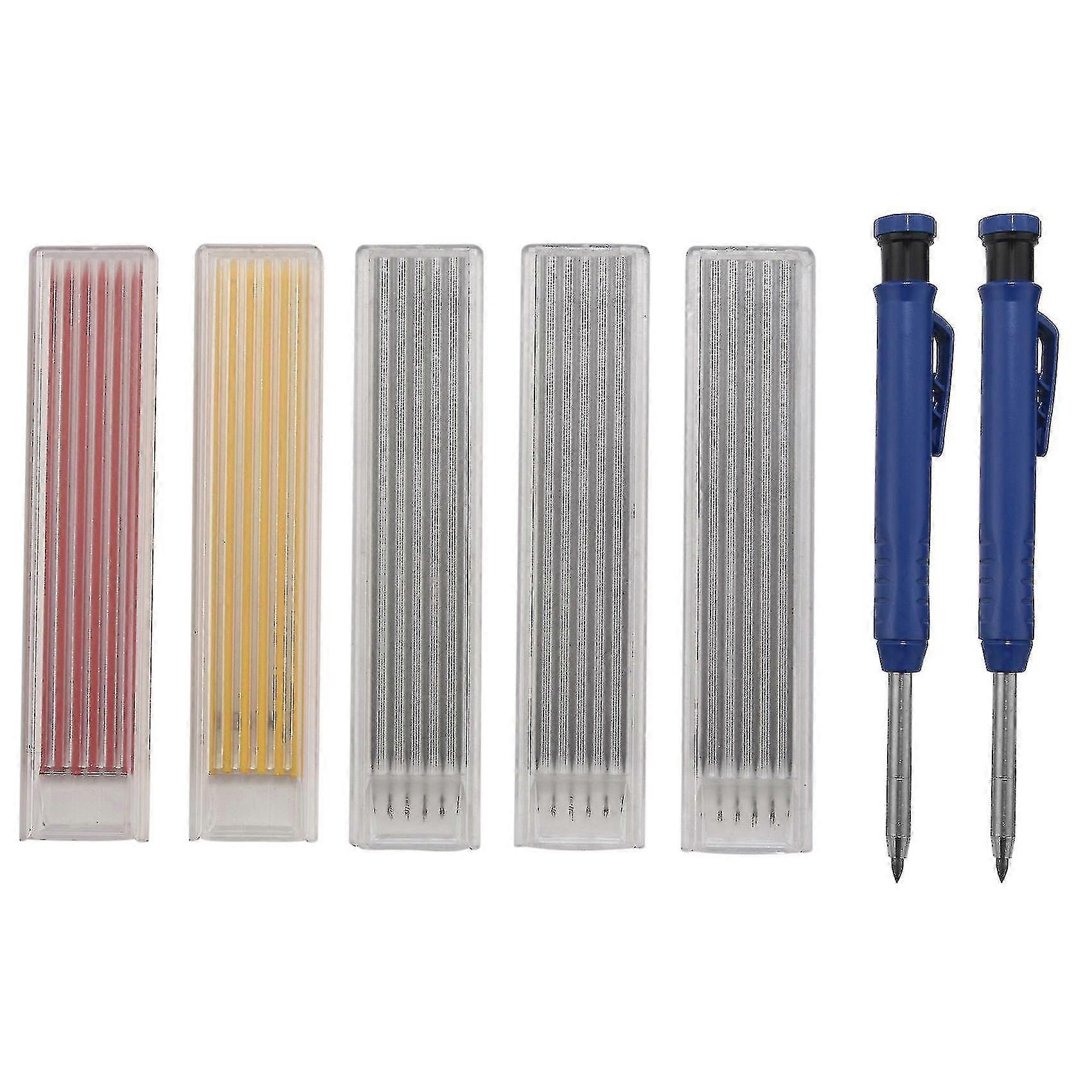 Solid Carpenter Pencil Set With 5 Boxes Mechanical Pencil A